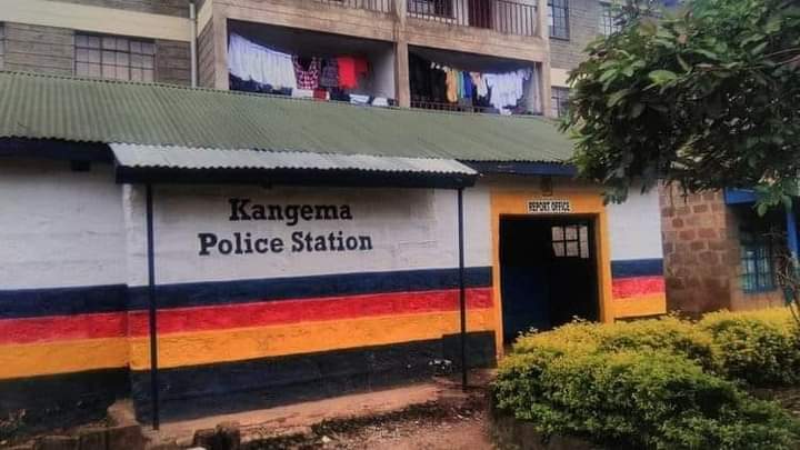 File image of Kangema Police Station in Murang'a County.